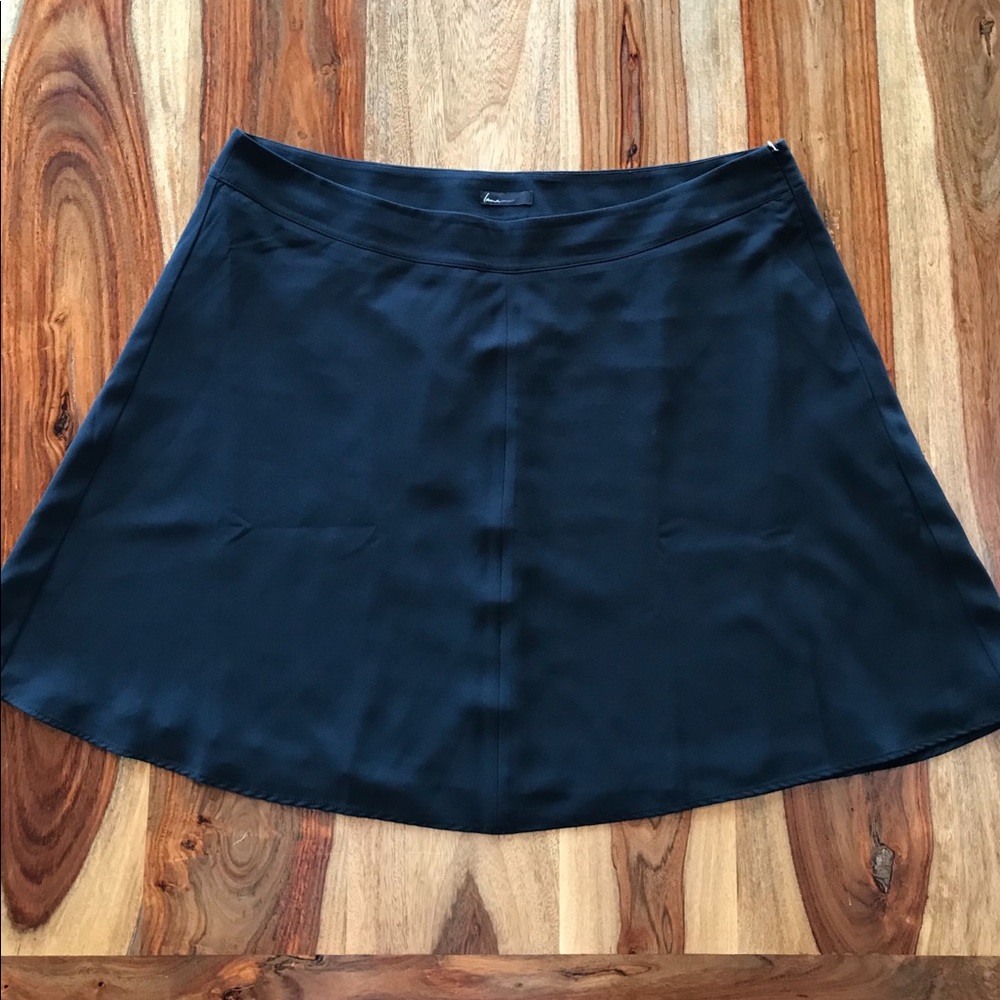 Lane Bryant black A-line skirt - 20